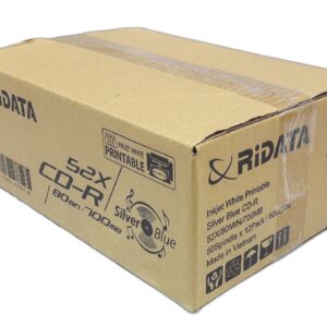 RIDATA CD-R Blue Printable' 52XSpeed' 50Pcs Shrink Packing