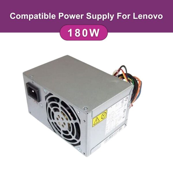 Power Supply 180W Compatible Lenovo Standard Half Small Power Supply Universal Lenovo Think Centre A70 - cover 1