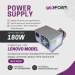 Power Supply 180W Compatible Lenovo Standard Half Small Power Supply Universal Lenovo Think Centre A70 - cover photo