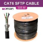 XFORM CAT6 (305Meter) SFTP Outdoor 420.56 (23awg)CCA 0.98mm±0.02mm 640.12MM CCA braiding – Outdoor Cable - Cover Photo