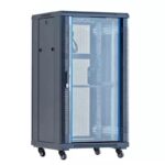 XForm Floor Stand Server Rack Cabinet (18U) 800mm (W) x 800mm (D) x 1000mm (H) 18U come with 1 Shelf + 4 Fan - P1