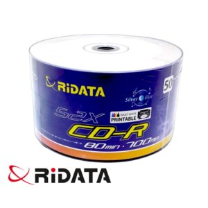 RIDATA CD-R Blue Printable' 52XSpeed' 50Pcs Shrink Packing