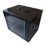 9U XForm Wall Mount Server Rack Cabinet 600mm (W) x 450mm (D) x 500mm (H) Thickness 1.2mm - P1