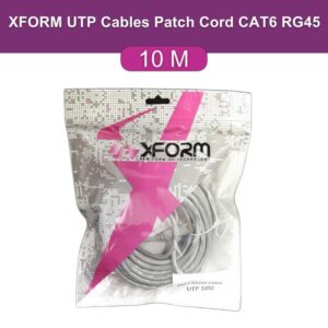 XFORM UTP Cables Patch Cord CAT6 RG45 (10 Meter) - feature photo