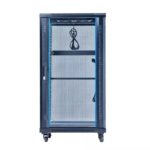 XForm Floor Stand Server Rack Cabinet (22U) 600mm (W) x 800mm (D) x 1200mm (H) 22U come with 1 Shelf + 4 Fan - P1