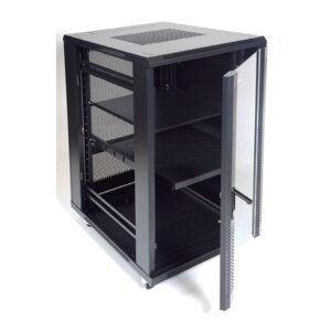 XForm Floor Stand Server Rack Cabinet (22U) 800mm (W) x 1000mm (D) x 1200mm (H) 22U come with 1 Shelf + 4 Fan - P4