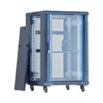 XForm Floor Stand Server Rack Cabinet (27U) 600mm (W) x 600mm (D) x 1400mm (H) 27U come with 1 Shelf + 2 Fan - Pic_1