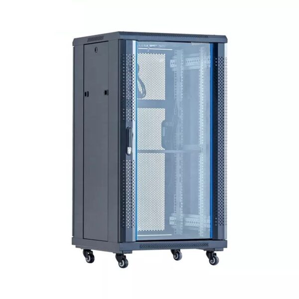 XForm Floor Stand Server Rack Cabinet (27U) 800mm (W) x 800mm (D) x 1400mm (H) 27U come with 1 Shelf + 4 Fan - P1