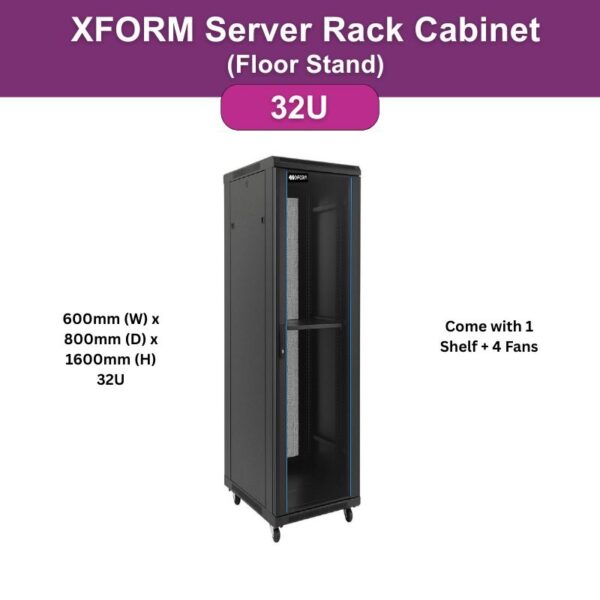 32U Floor Stand Server Rack Cabinet | Networking Racks