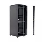 XForm Floor Stand Server Rack Cabinet (32U) 800mm (W) x 1000mm (D) x 1600mm (H) 32U come with 1 Shelf + 4 Fan - P1