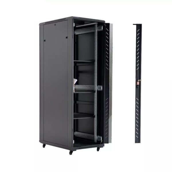 XForm Floor Stand Server Rack Cabinet (32U) 800mm (W) x 1000mm (D) x 1600mm (H) 32U come with 1 Shelf + 4 Fan - P1