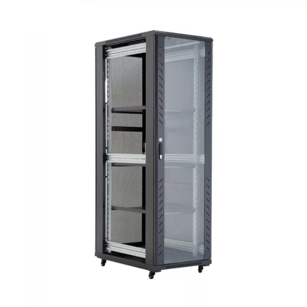 XForm Floor Stand Server Rack Cabinet (42U) 600mm (W) x 1000mm (D) x 2000mm (H) 42U come with 1 Shelf + 4 Fan - P1