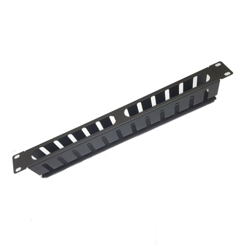 XFORM 1U 12 Port Rack Mount Horizontal Cable Manager Duct Raceway