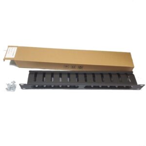 XFORM 1U 12 Port Rack Mount Horizontal Cable Manager Duct Raceway