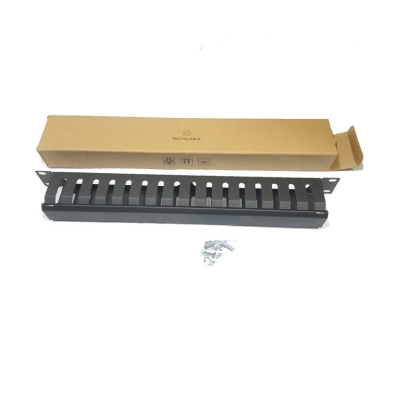 XFORM 1U 16 Port Rack Mount Horizontal Cable Manager