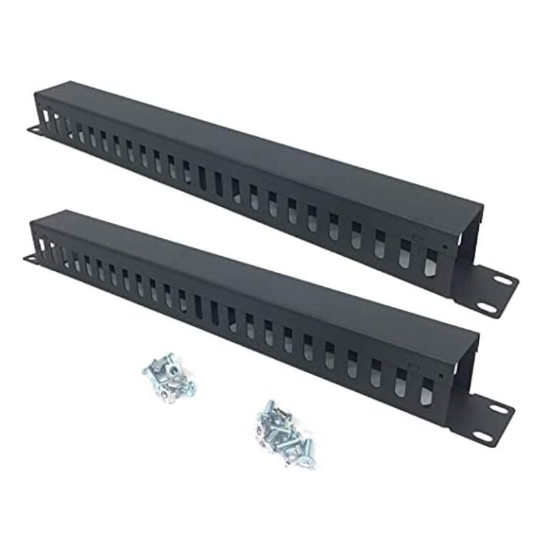 XFORM 1U 24 Port Rack Mount Horizontal Cable Manager