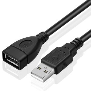 XFORM USB 2.0 A-Male to A-Female Extension Cable 32.8Feet (10 Meters) Black - p1
