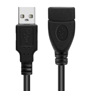 XFORM USB 2.0 A-Male to A-Female Extension Cable 32.8Feet (10 Meters) Black - p2