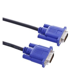 XForm VGA Cable Blue Head Male to Male 50 Feet (15 Meter) Black - P2