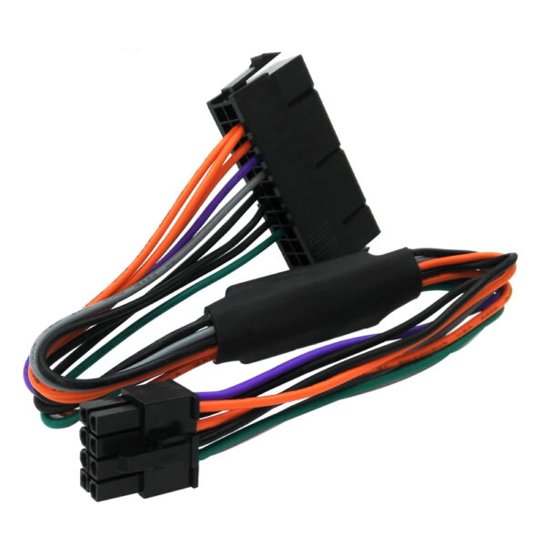 XForm 24 Pin to 8 Pin ATX PSU Power Adapter Cable for DELL