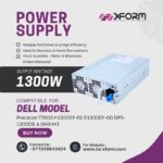 Power Supply 1300 Watt 80 Plus Gold Compatible For Dell Model Precision T7600 H1300EF-01 D1300EF-00 DPS-1300DB A 0H3HY3 - cover photo 1