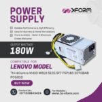Power Supply 180 Watt Compatible For Lenovo Model ThinkCentre M410 M610 510S SFF FSP180 20TGBAB PCG010 - cover photo