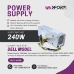 Power Supply 240 Watt Compatible For Dell OptiPlex Model 3050 5050 7050 7070 3070 Inspiron 3668 H240AS-02 B180AS-02 L180AS-02 H240NM-00 - cover photo 1