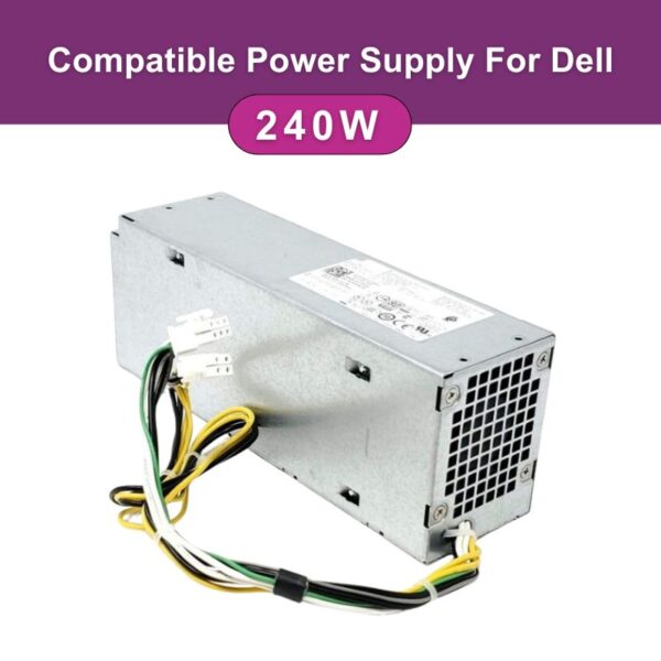 Power Supply 240 Watt Compatible For Dell OptiPlex Model 3050 5050 7050 7070 3070 Inspiron 3668 H240AS-02 B180AS-02 L180AS-02 H240NM-00 - featured photo p1