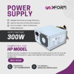 Power Supply 300 Watt Compatible For HP Model Pavilion 510 550 ProDesk DT HP ProDesk 280 & G1 400 G1 G2 G3 MT HP Envy H8 Pavilion P6 P7 500B HP Pro 3400 3330 3380 MT DPS-300AB-