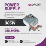 Power Supply 305 Watt Compatible For Dell Optiplex Model 980 SMT 980 SMT D305A001L L305P-03 24-Pin Mini Micro ATX Connector - cover photo