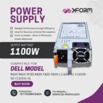 Power Supply 1100 Watt 80 PLUS Platinum HP Model R520 R620 R720 R820 T420 T620 L1100E-S1 E1100E-S0 E1100D-S1 - cover photo 1