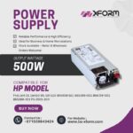Power Supply 500 Watt Flex Slot Platinum Hot-Plug Compatible For HP Model ProLiant DL Gen10 ML G9 G10 865408-b21 865398-001 866729-001 865399-201 PS-2501-3CH - cover photo