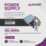 Replc. Power Supply 500W Compatible For Dell Optiplex Model 3000MT 5000MT 7000MT Vostro 3710 3910 T3660 XPS 8950 L500EPS-01 VFFKJ - cover photo