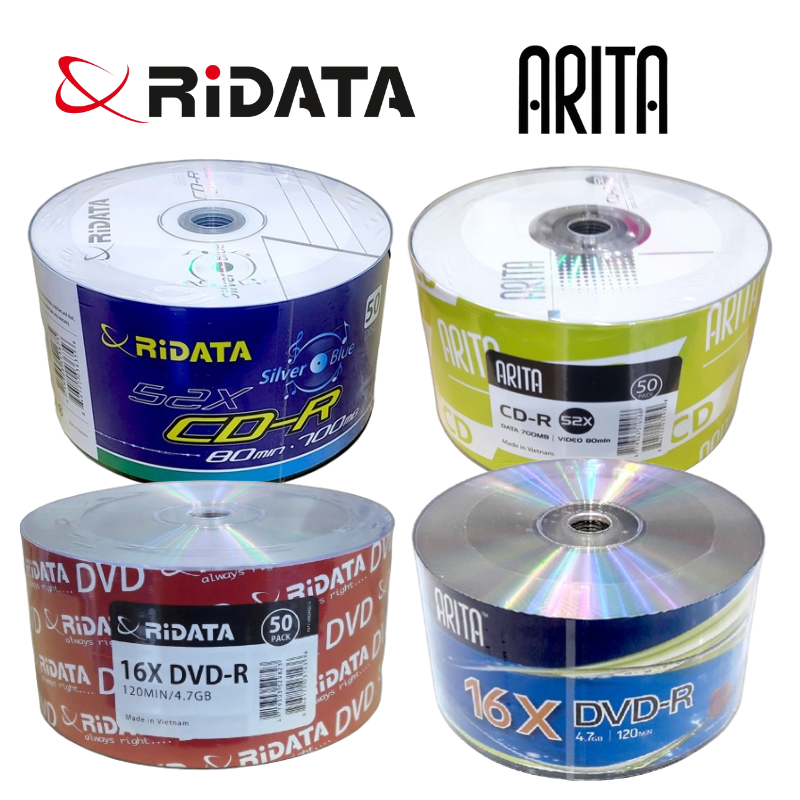 Ridata and Arita CD DVD price in dubai, uae
