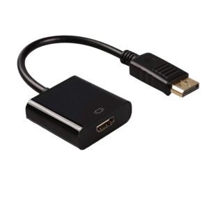 XForm DP to HDMI Adapter - 4K 30Hz Active DisplayPort to HDMI Video Converter - DP to HDMI Monitor/TV/Display Cable Adapter Dongle - Ultra HD DP 1.2 to HDMI 1.4 Adapter