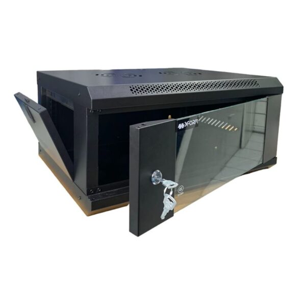 XForm Wall Mount Server Rack Cabinet (4U) 530mm (W) x 400mm (D) x 250mm (H) - P1