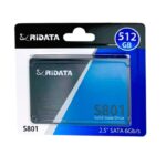 RiDATA 512 GB SSD (Internal Solid State Drive) 3D NAND 2.5″ SATA III 6Gbs Ultra Slim 7mm Up to 520 MBs - pic 1