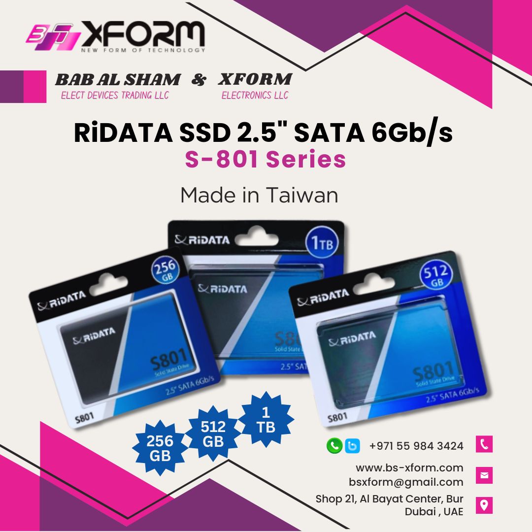 RiDATA SSD 2.5" SATA 6Gbs - slider