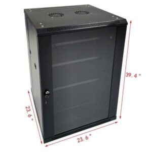 XForm 18U 600x600 Wallmount server Rack Cabinet 600mm (W) x600mm (D) x 900mm (H) 18U - p2