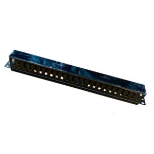 XForm 1U 24 port Cable Manager Rack Mount Horizontal Duct Raceway for 19 Server Rack 24 Port Plastic Cable Manager with removeable Top Cover - p3