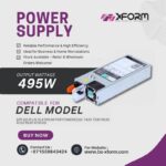 Replc. E495E-S1 Power Supply 495W EPP 80 Plus Platinum for Poweredge T430 T330 R630 R730 R530 R730XD - cover photo - p1