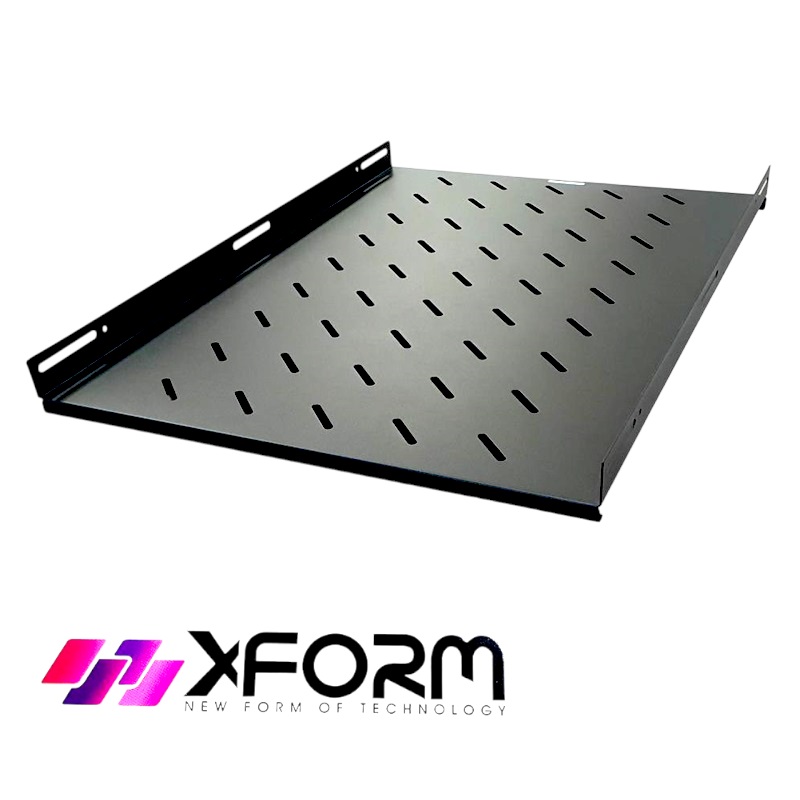 XFORM 19" Fixed Shelf for Floor Standing Server Rack Cabinet 1200mm