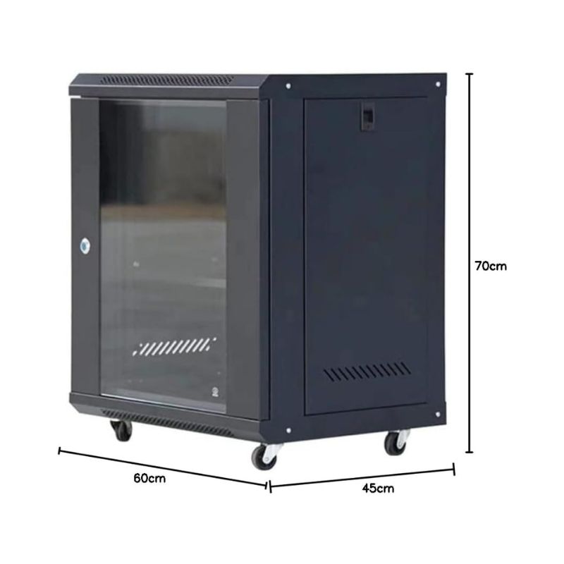 X9712 Server Rack XFORM Floor Stand Server Rack Cabinet (12U) - Networking Rack